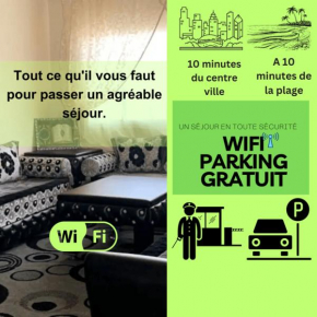 Découvrez la magie d'El Jadida depuis notre appartement de charme